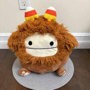 Squishmallow Benny the Bigfoot with Candy Corn Headband 2022